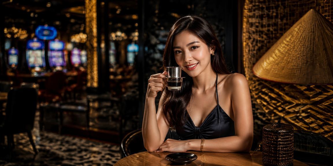 Cảnh cá cược thể thao tại TP Hồ Chí Minh với hình ảnh nón lá truyền thống