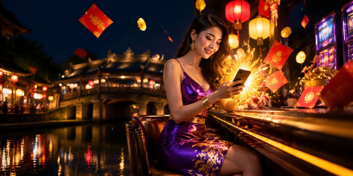Không gian giải trí casino hiện đại tại Việt Nam với màn hình hiển thị các loại game